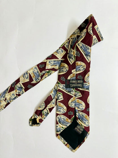 Ferrell Reed Vintage Silk Tie