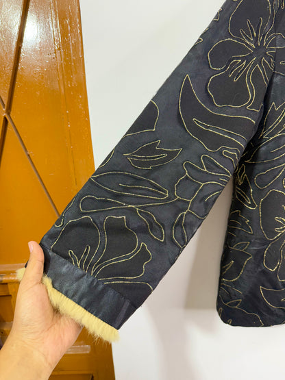 Japanese Silk Embroidered Vintage Jacket