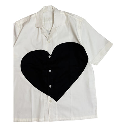 Black Heart Patch 100% Cotton Shirt