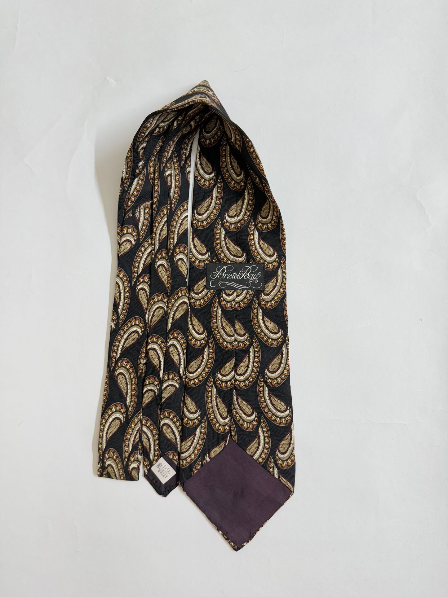 Bristol Bay Vintage silk tie