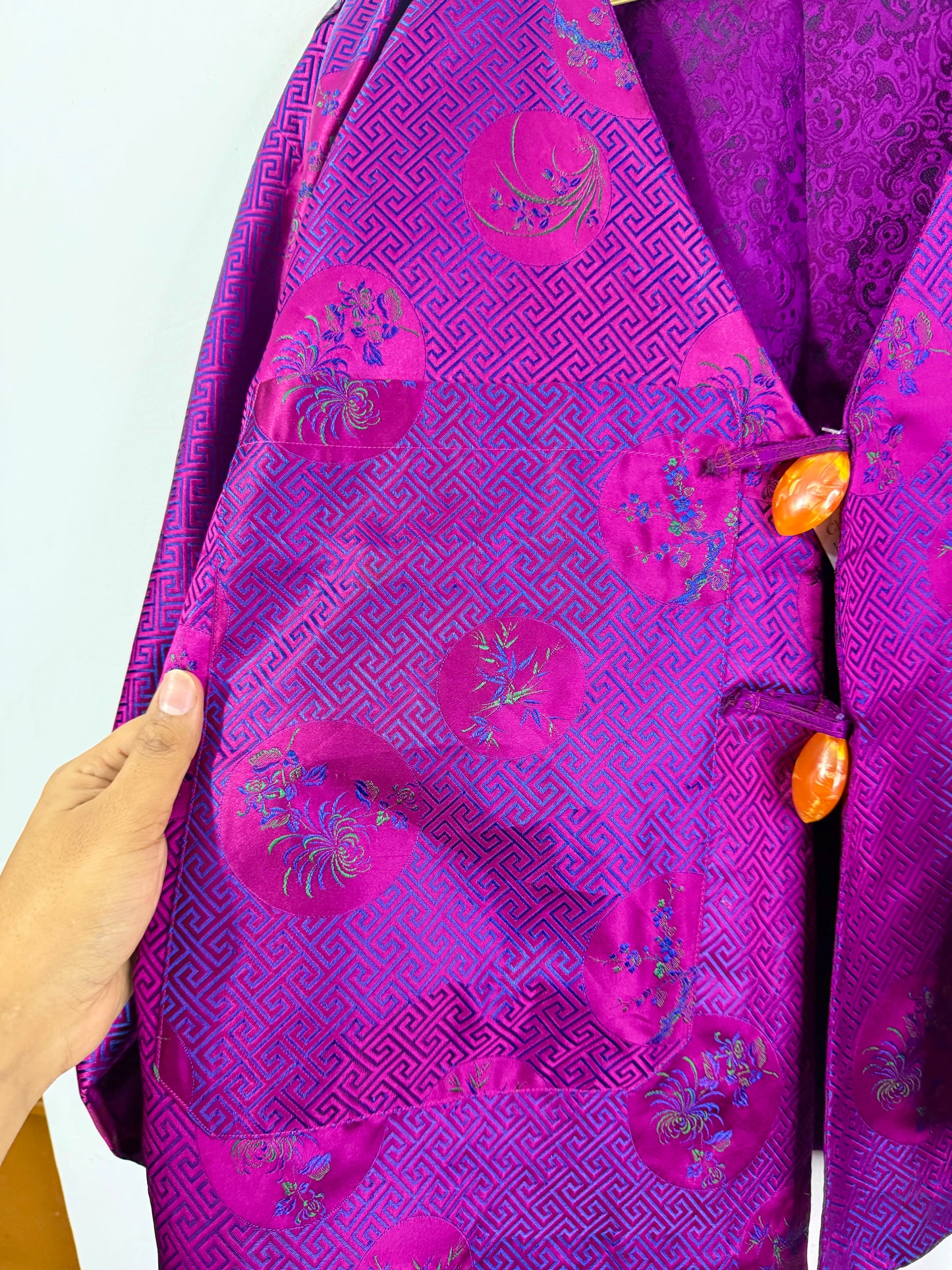 Japanese Silk  Vintage Jacket