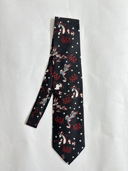Looney-Tunes Vintage Silk Tie