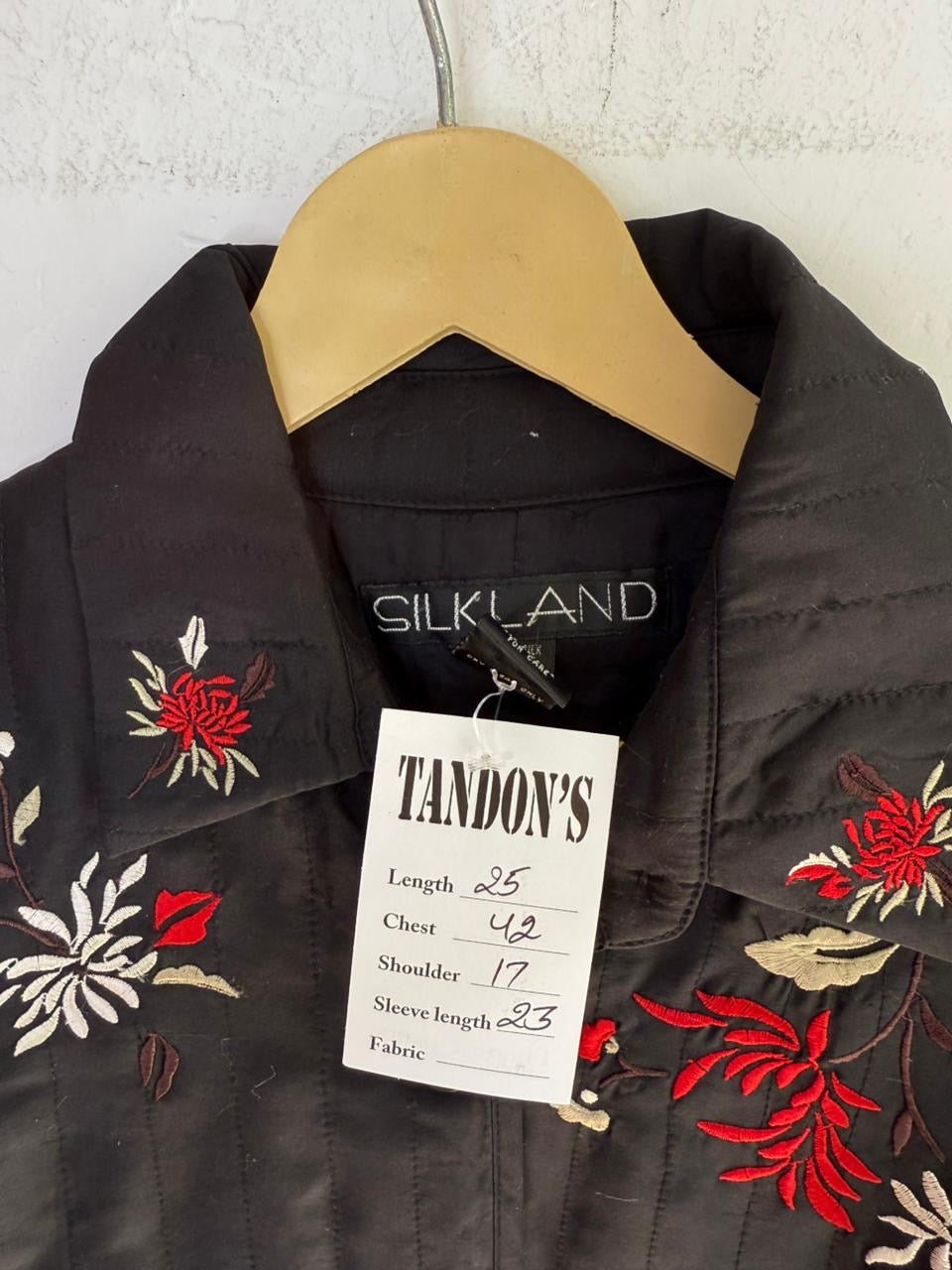 SilkLand Embroidered Jacket