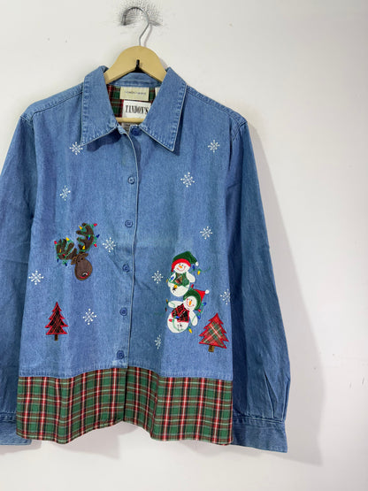 Lenon Grass Denim Shirt