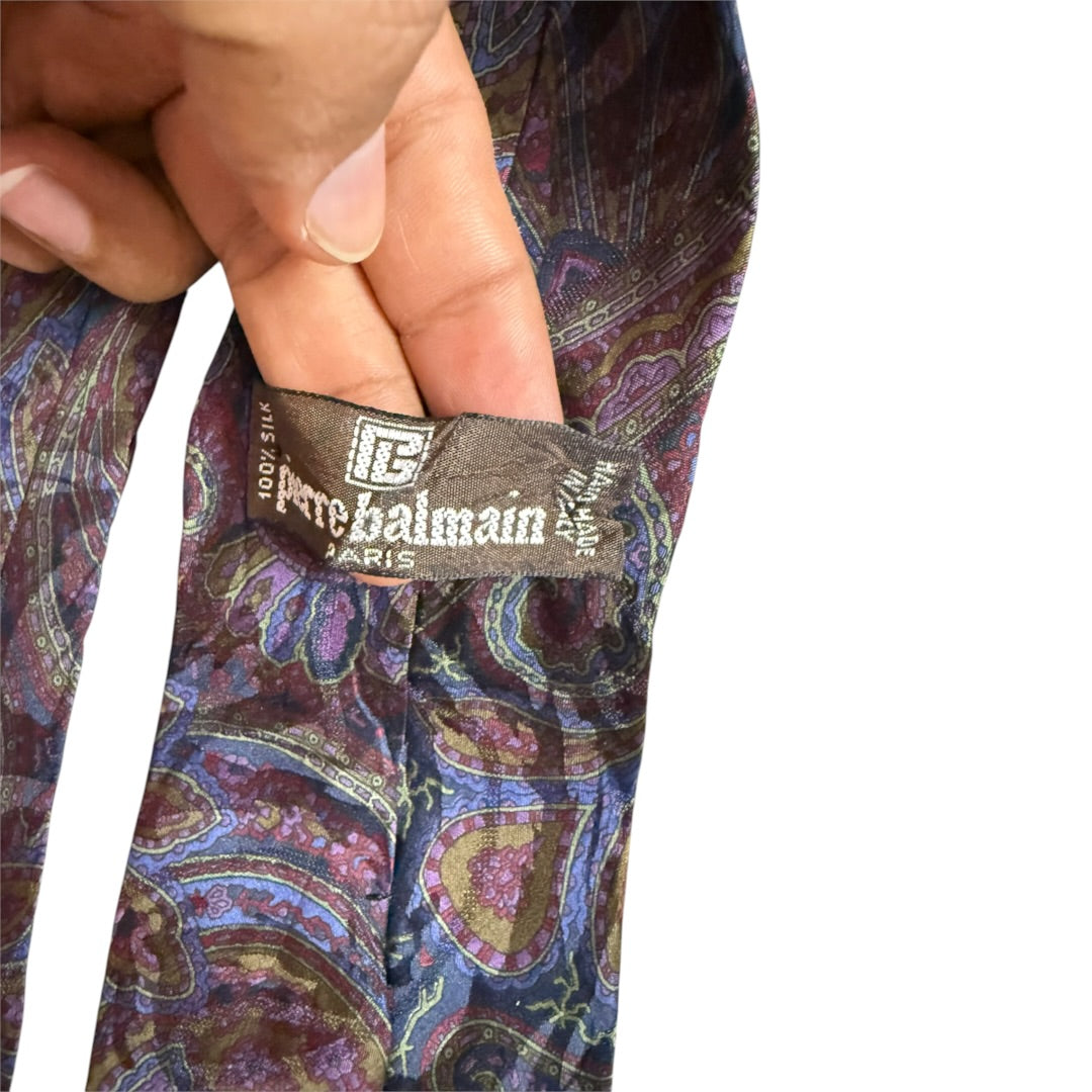 Pierre balmain Vintage Silk Tie