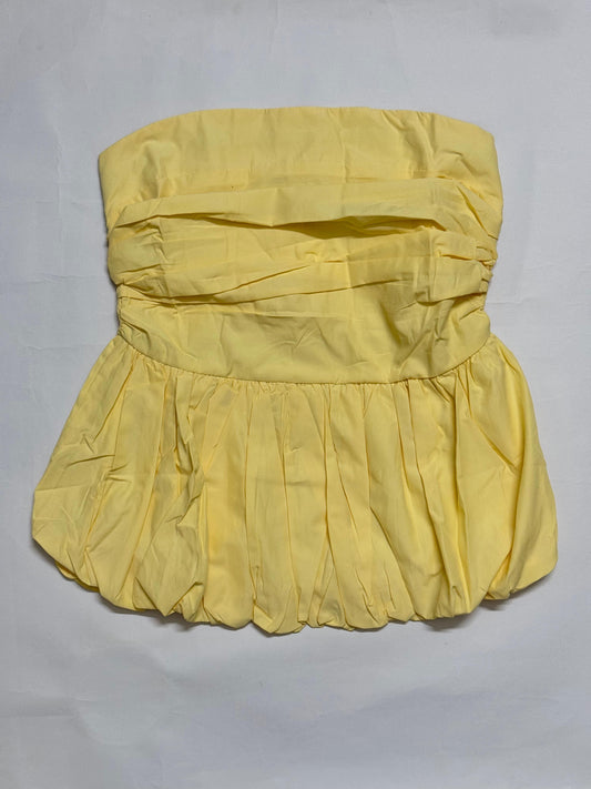 Off Shoulder Yellow Top