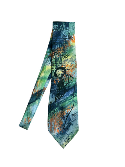 Jean Charles clement Vintage Silk Tie