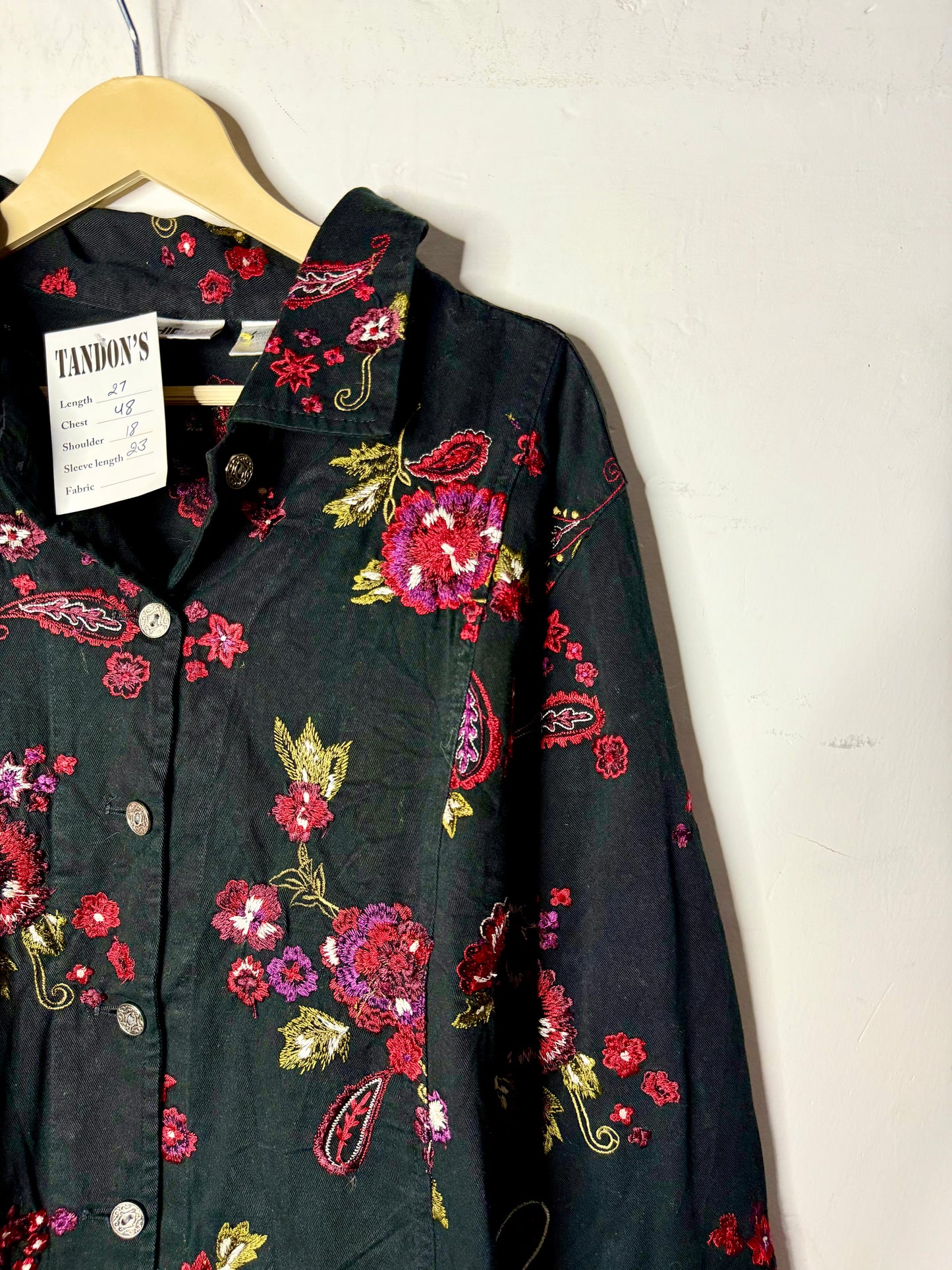 Chico’s Embroidered Jacket