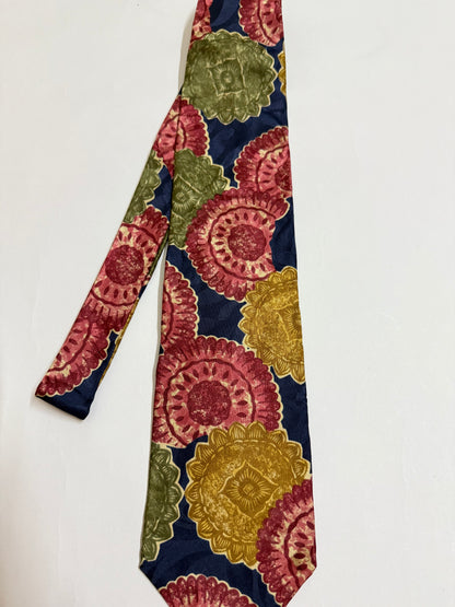 Mario Valentino vintage silk tie