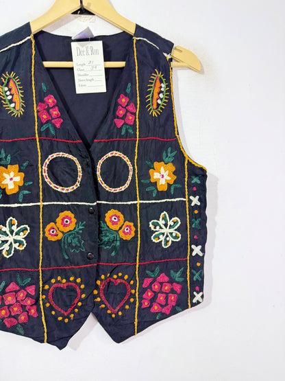Embroidered Vest