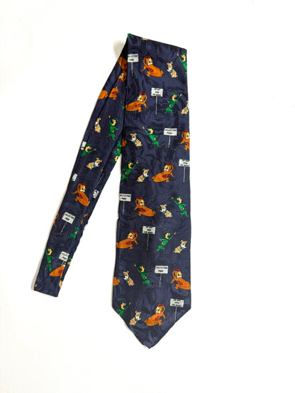 Hanna Barbera Vintage Silk Tie