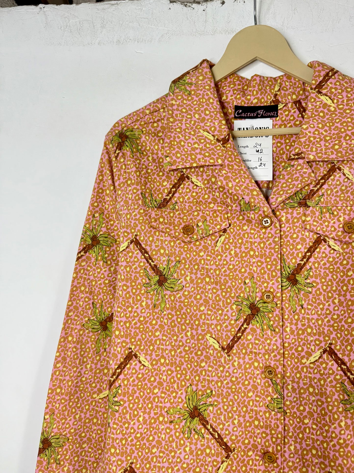 Cactus  Flower Jacket