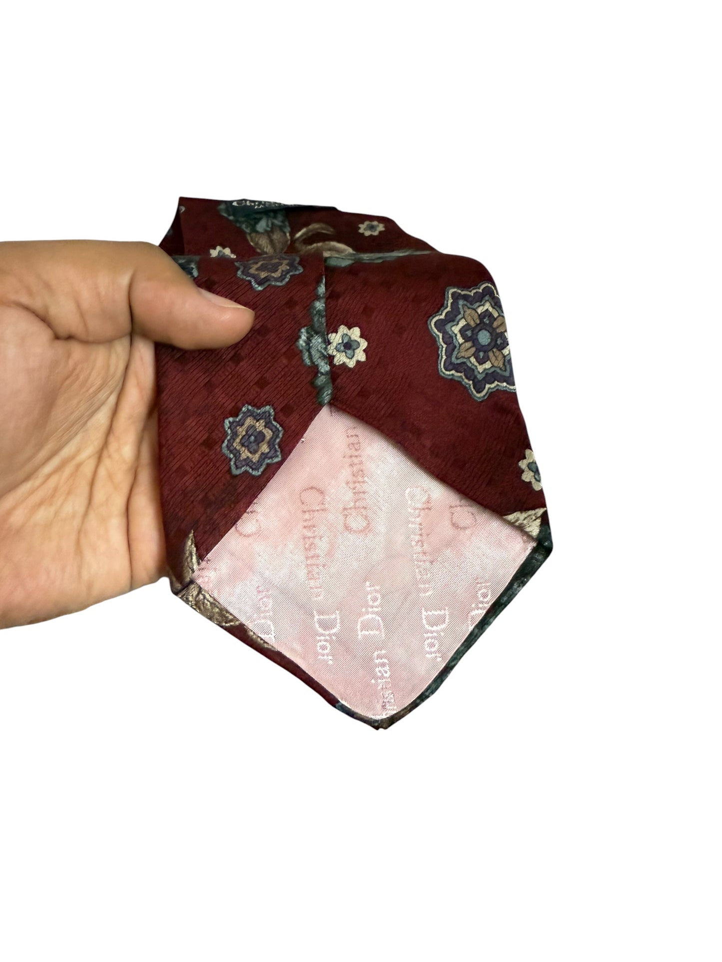 Christian Dior Vintage Silk Tie