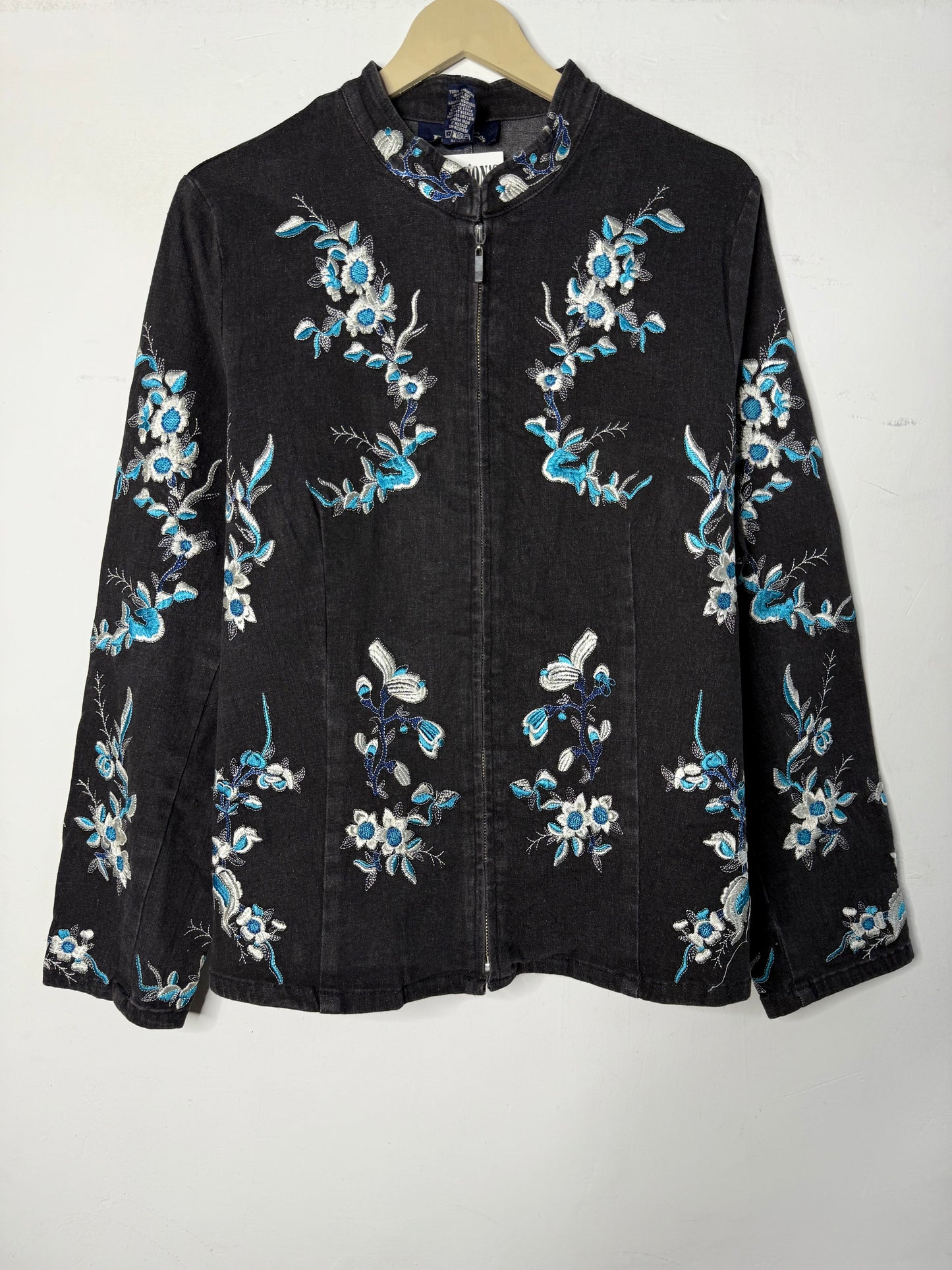 Denim & Co. Embroidered Jacket