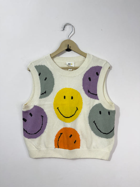 Smiley Woolen Sweater