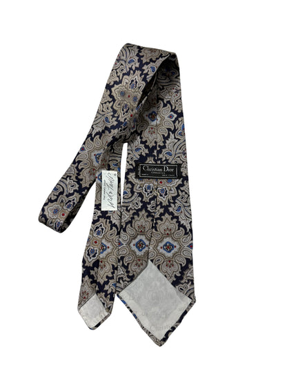 Christian Dior Vintage Silk Tie