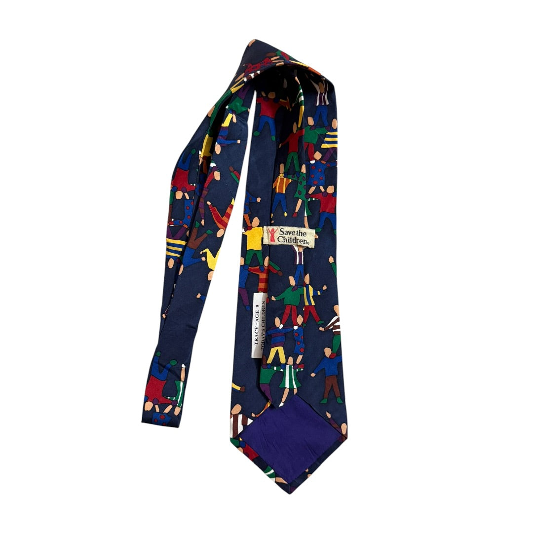 Save The Children Vintage Silk Tie