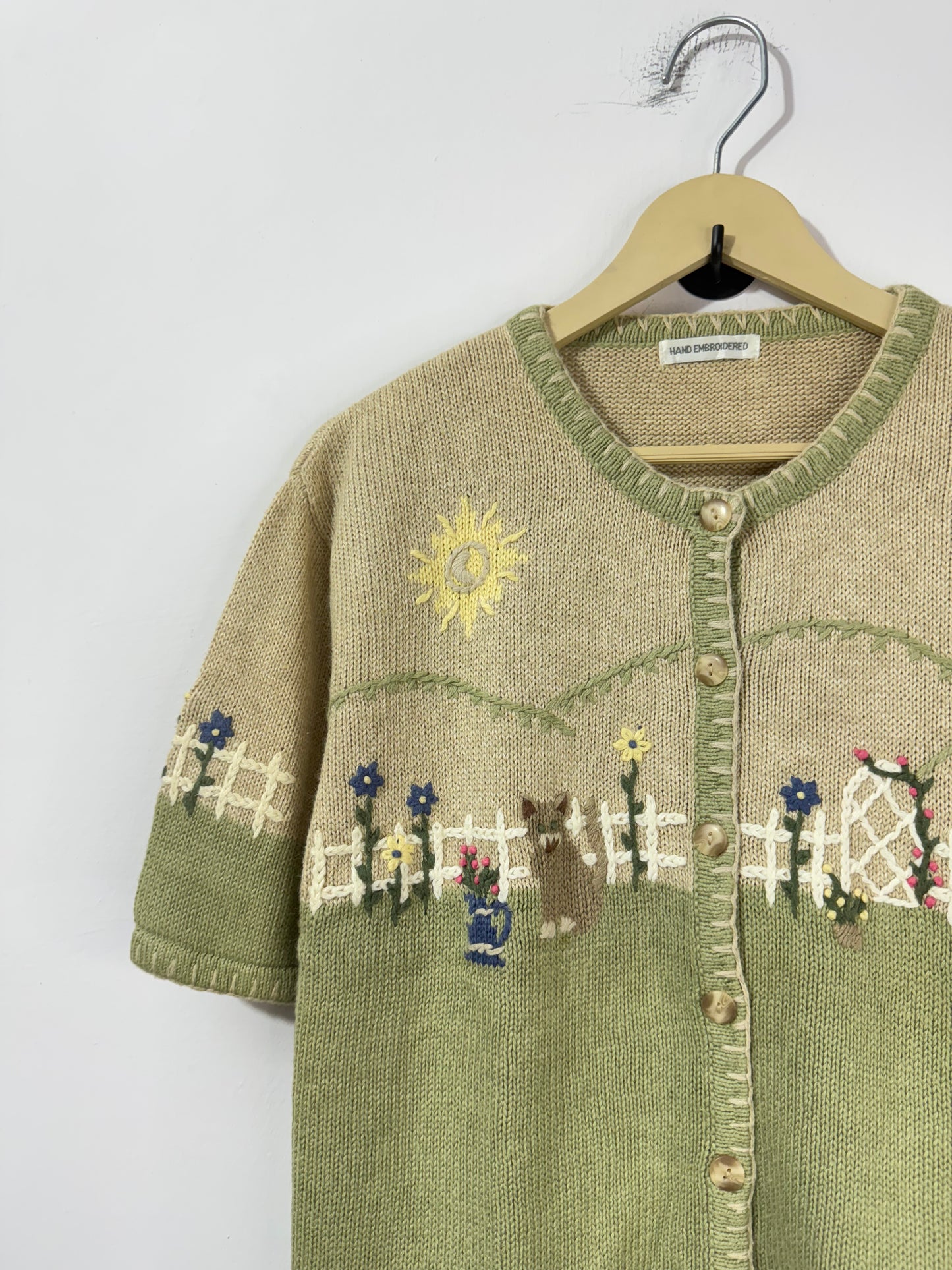 Hand embroidered Woolen Sweater