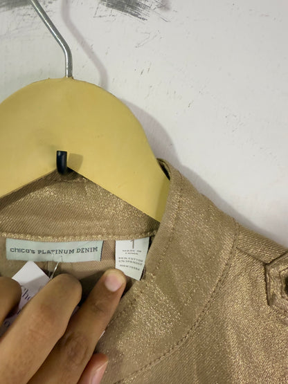 Chico’s  Platinum Vintage Jacket