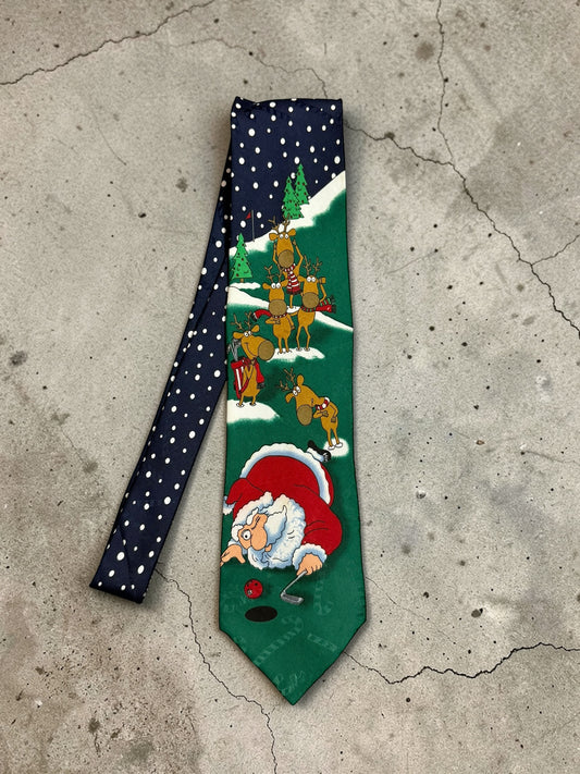 Yuke the Greeting Vintage Silk Tie