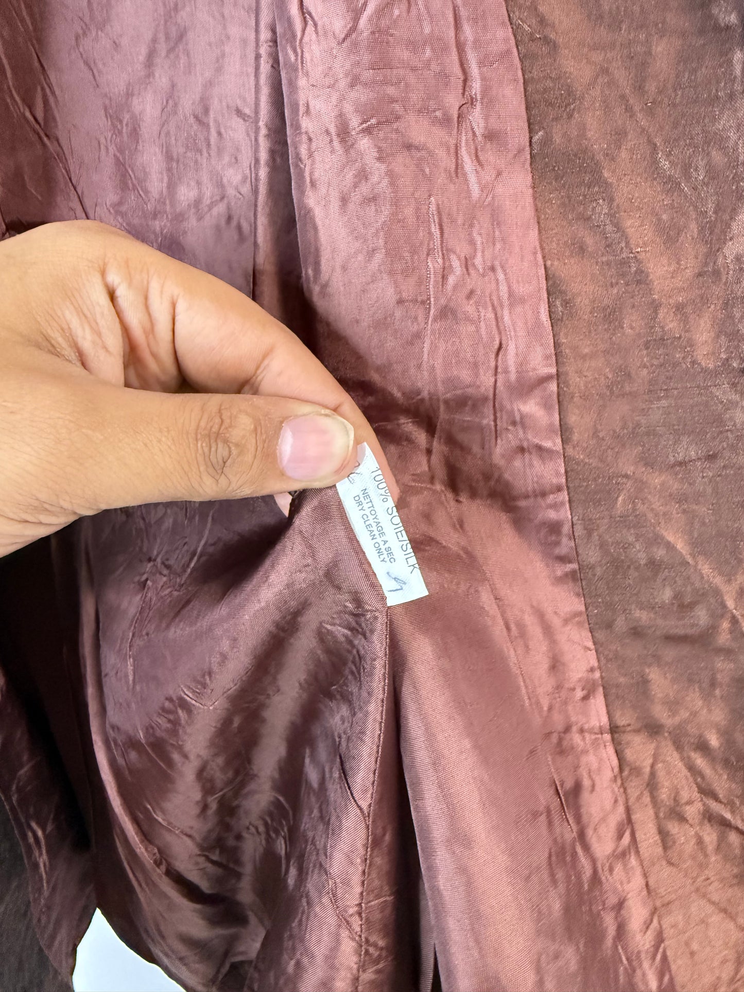 Silk embroidered Jacket