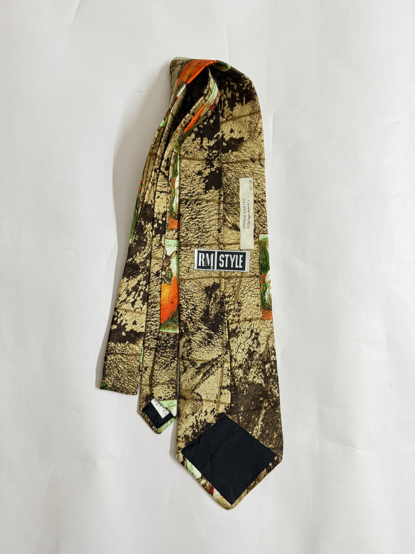 RM Style Vintage Silk Tie