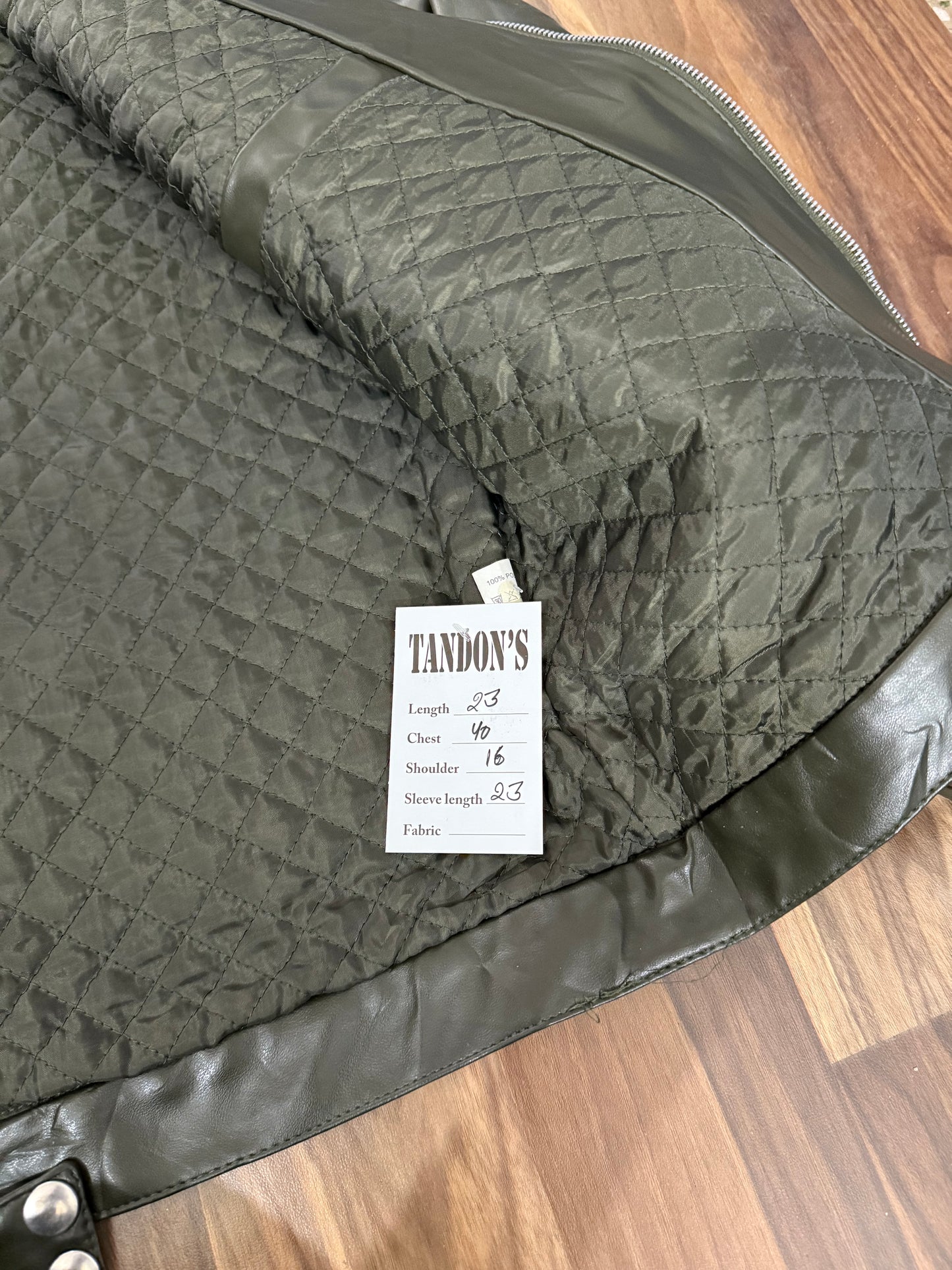 007 Sportswear Leather Jacket