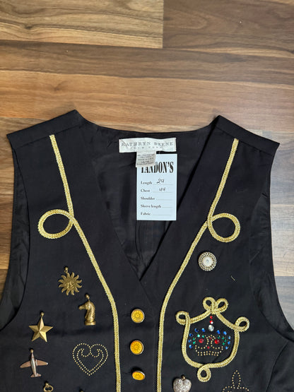 Kathryn Denne Embroidered vest