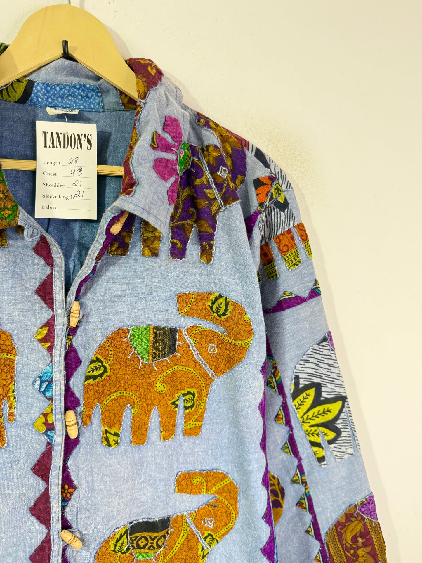 Elephant Print Vintage Jacket