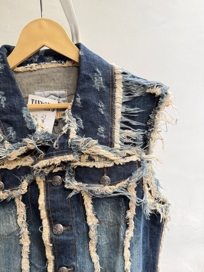 Ride With Pride Denim vest