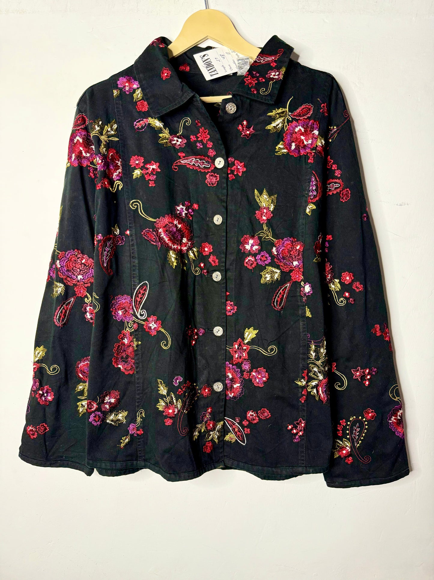 Chico’s Embroidered Jacket