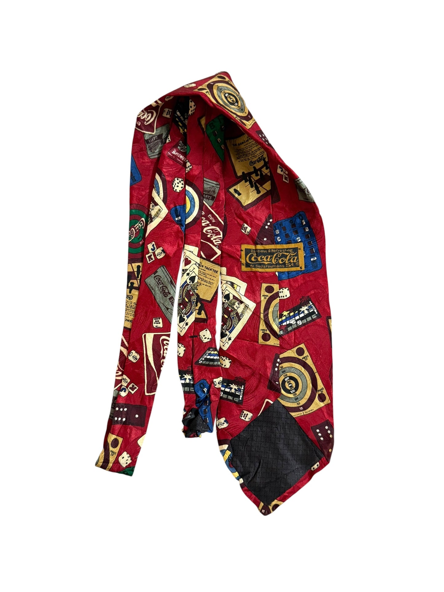 Coca Cola  Vintage Silk Tie