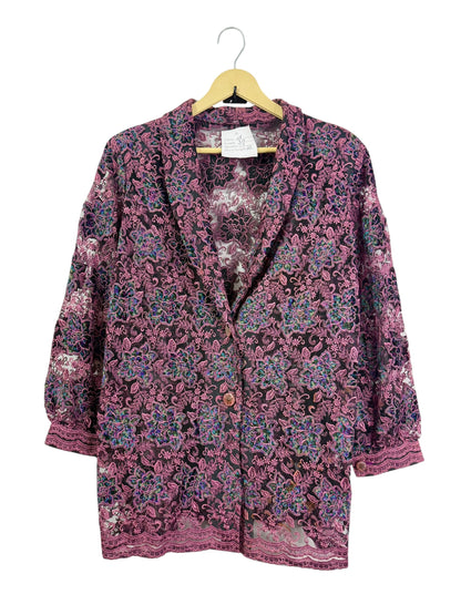 Embroidered Net Vintage Jacket