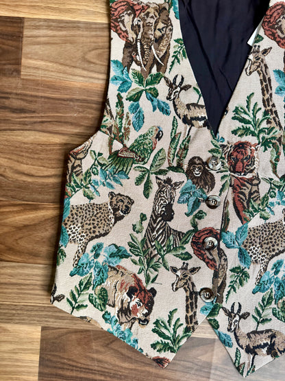 Wild animal  Print vest