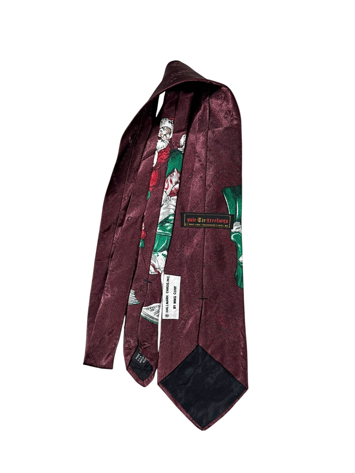 Yule The Greeting Vintage Silk Tie