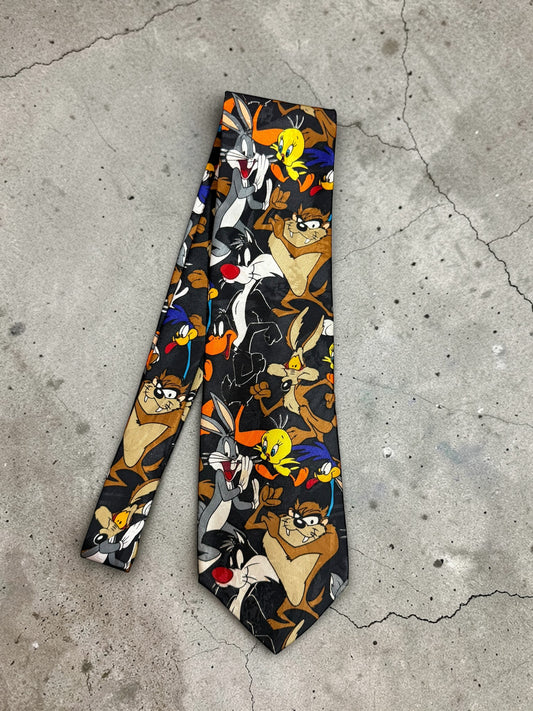 Looney Tunes Mania Vintage Silk Tie