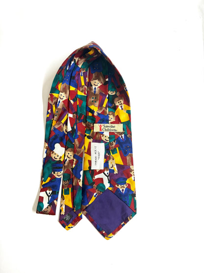 Save The Children  Vintage Silk Tie