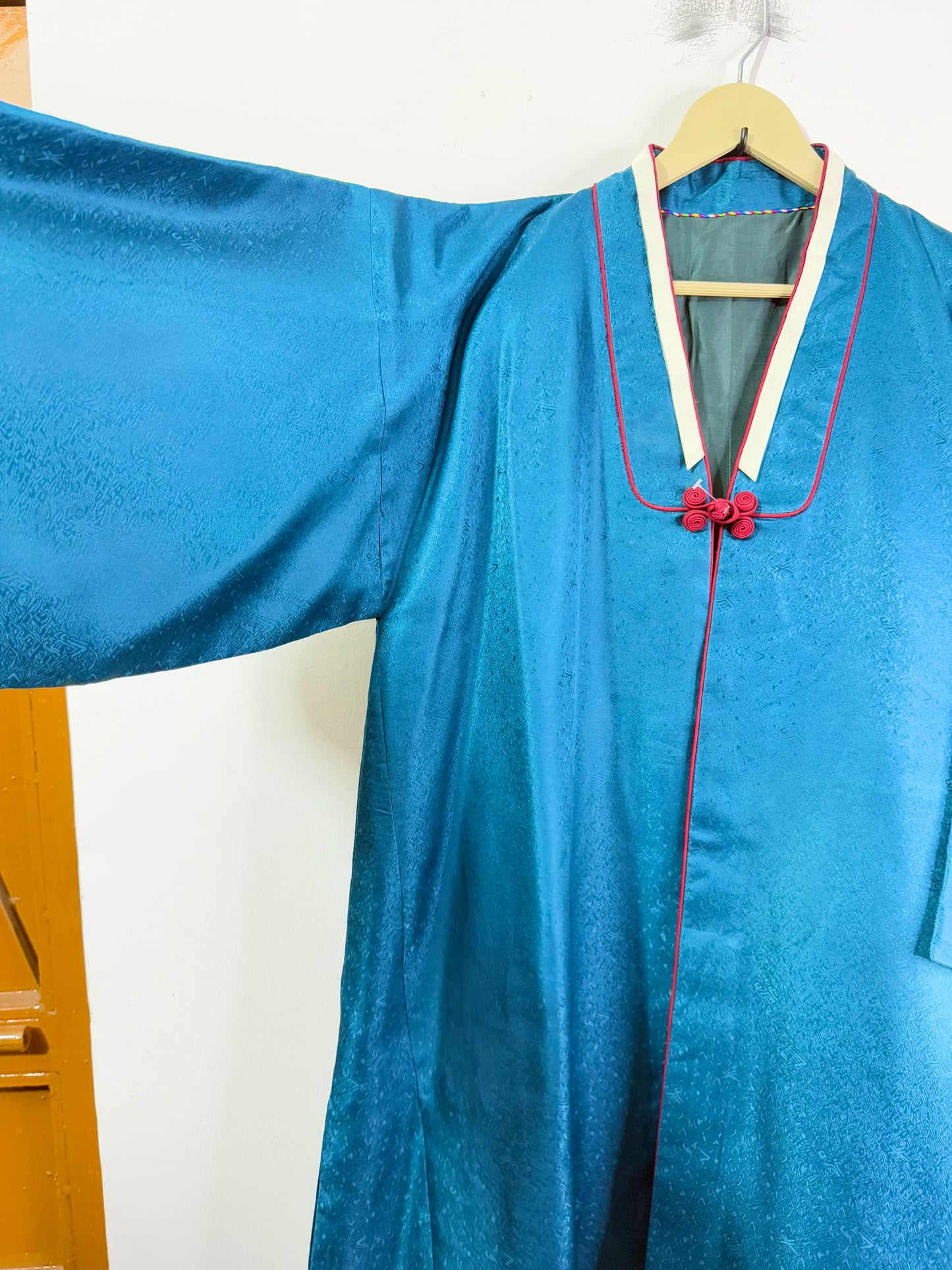 Japanese Silk Vintage Long Jacket