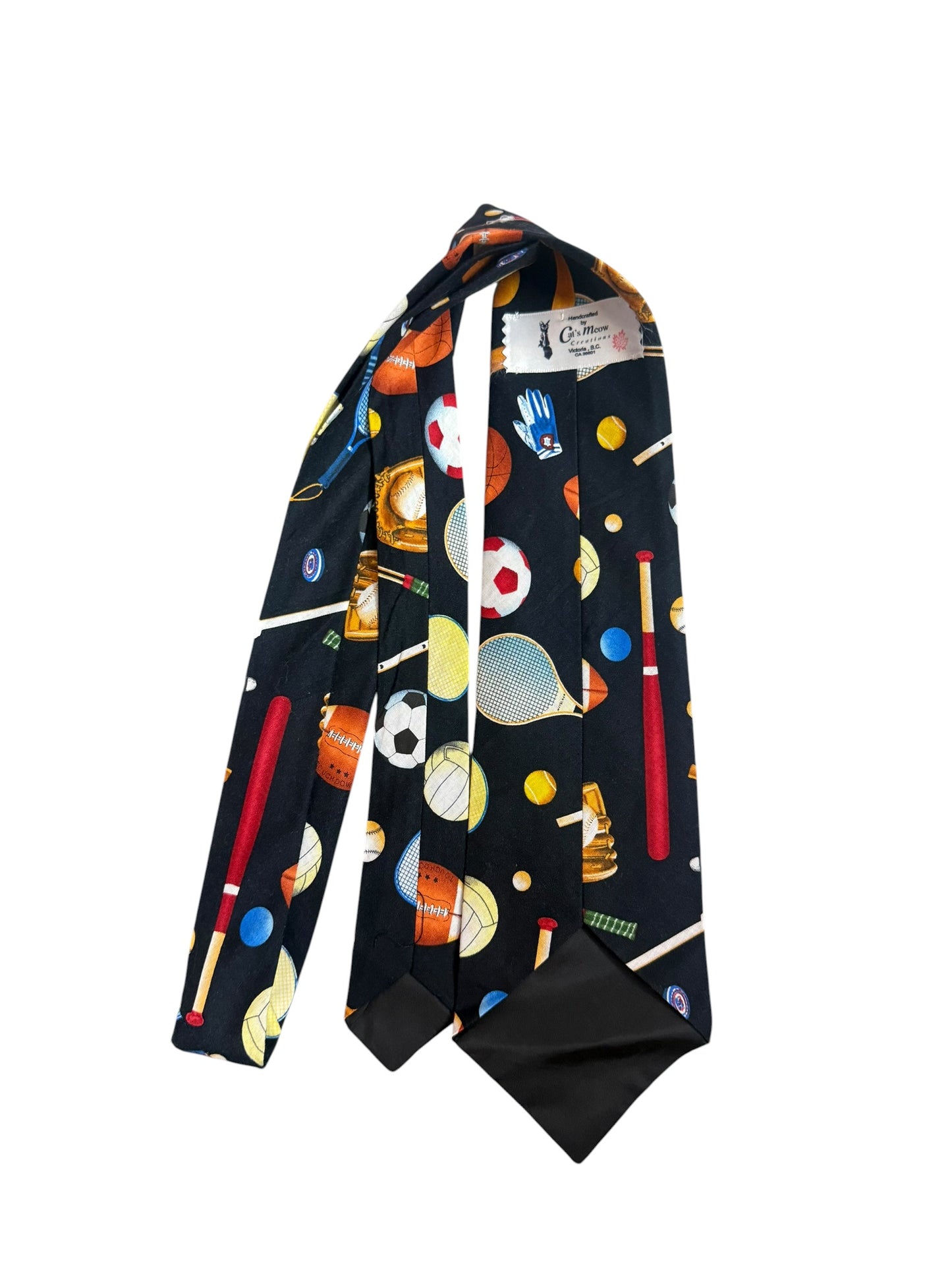 Cat’s mcow Vintage Silk Tie