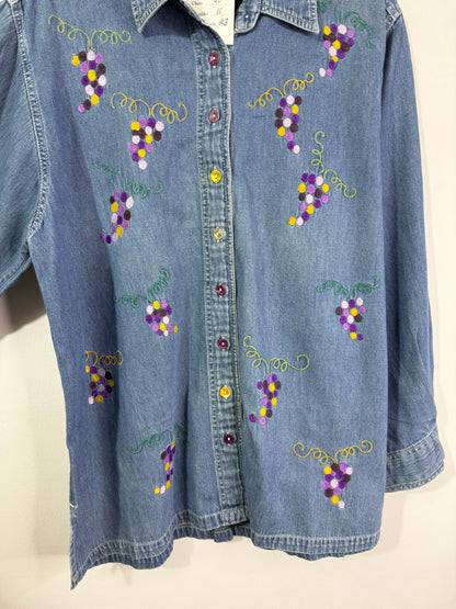 Silver Threads Denim Shirt