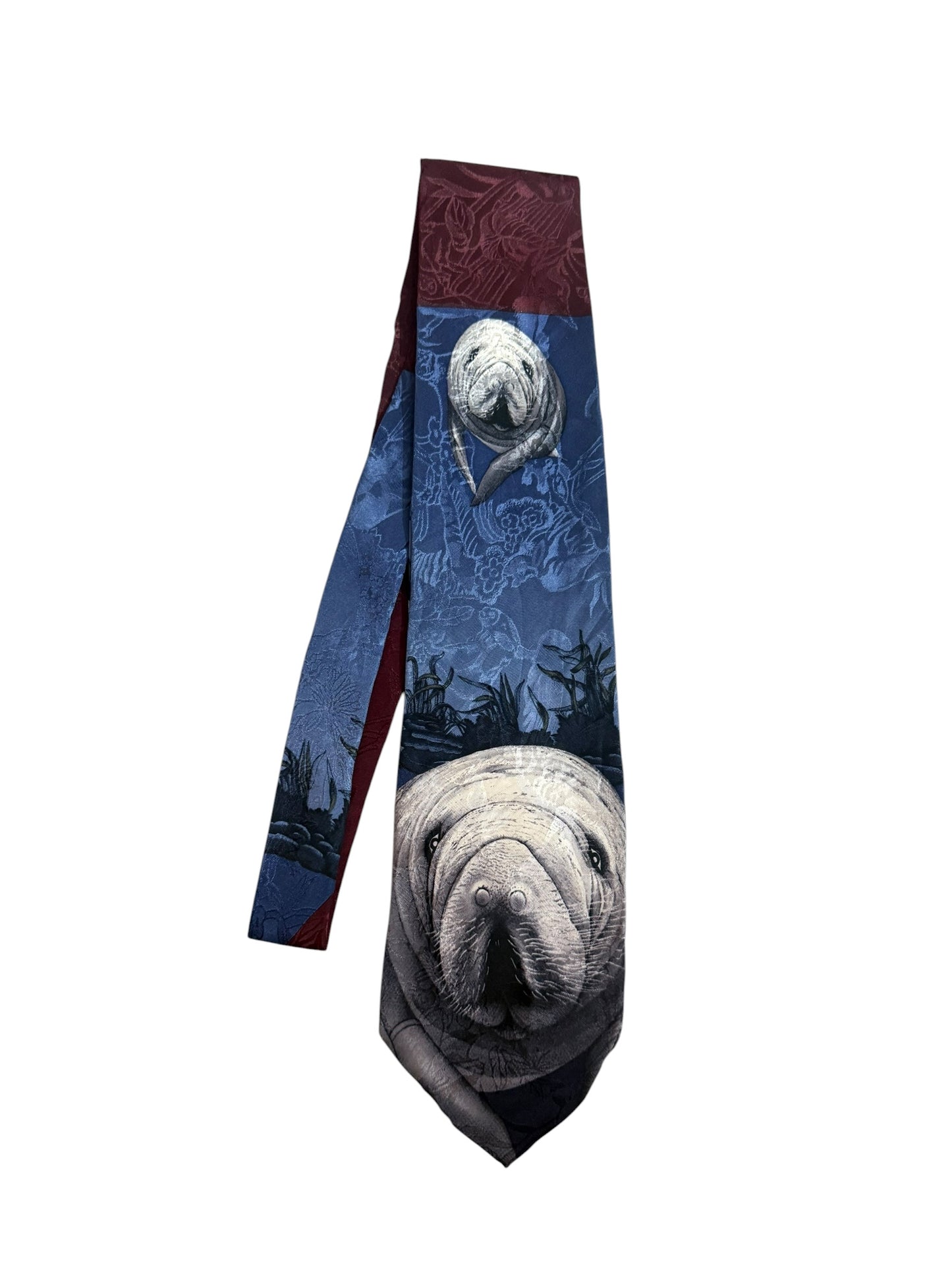 Endangered Species Vintage Silk Tie