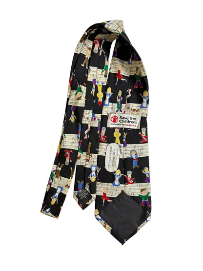 Save the Children Vintage Silk Tie