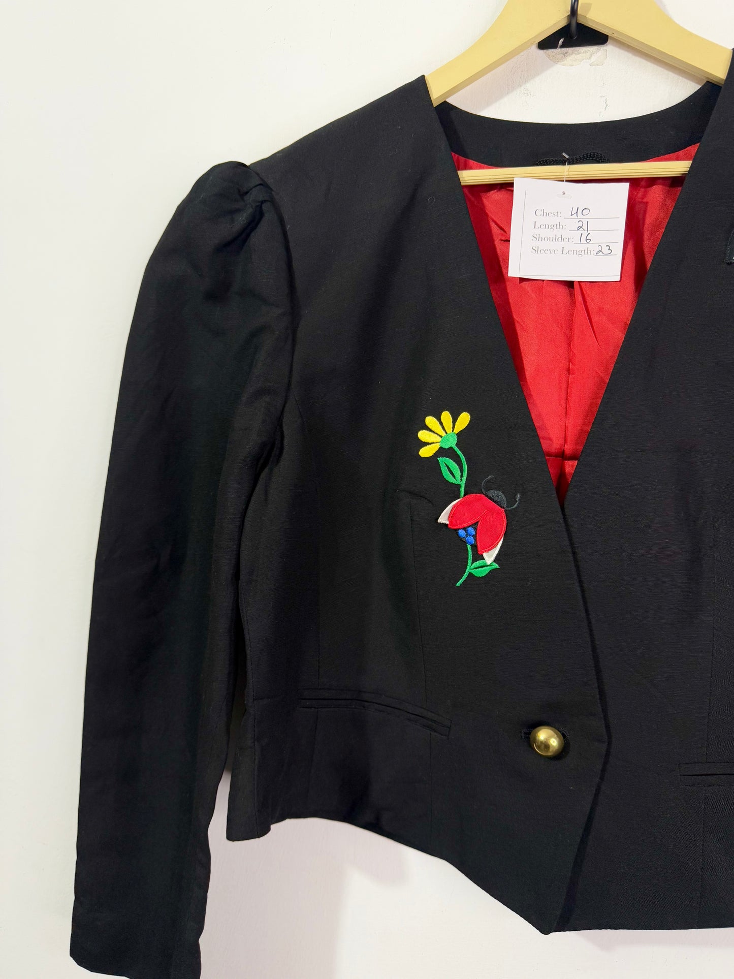 embroidered Vintage Jacket
