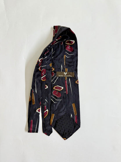 Mario Valentino Vintage Silk Tie