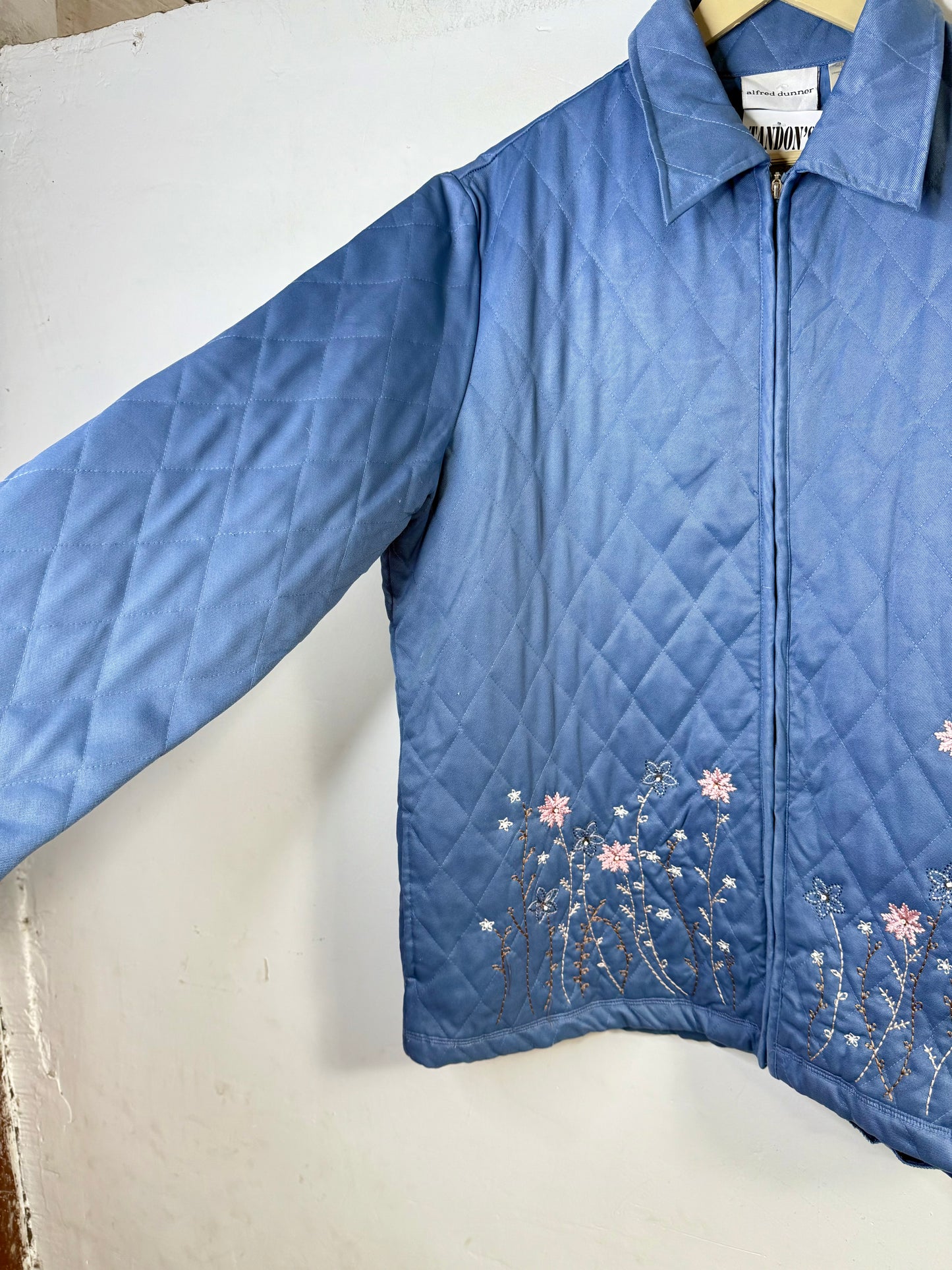 Alfred Dunner Quilted embroidered Jacket