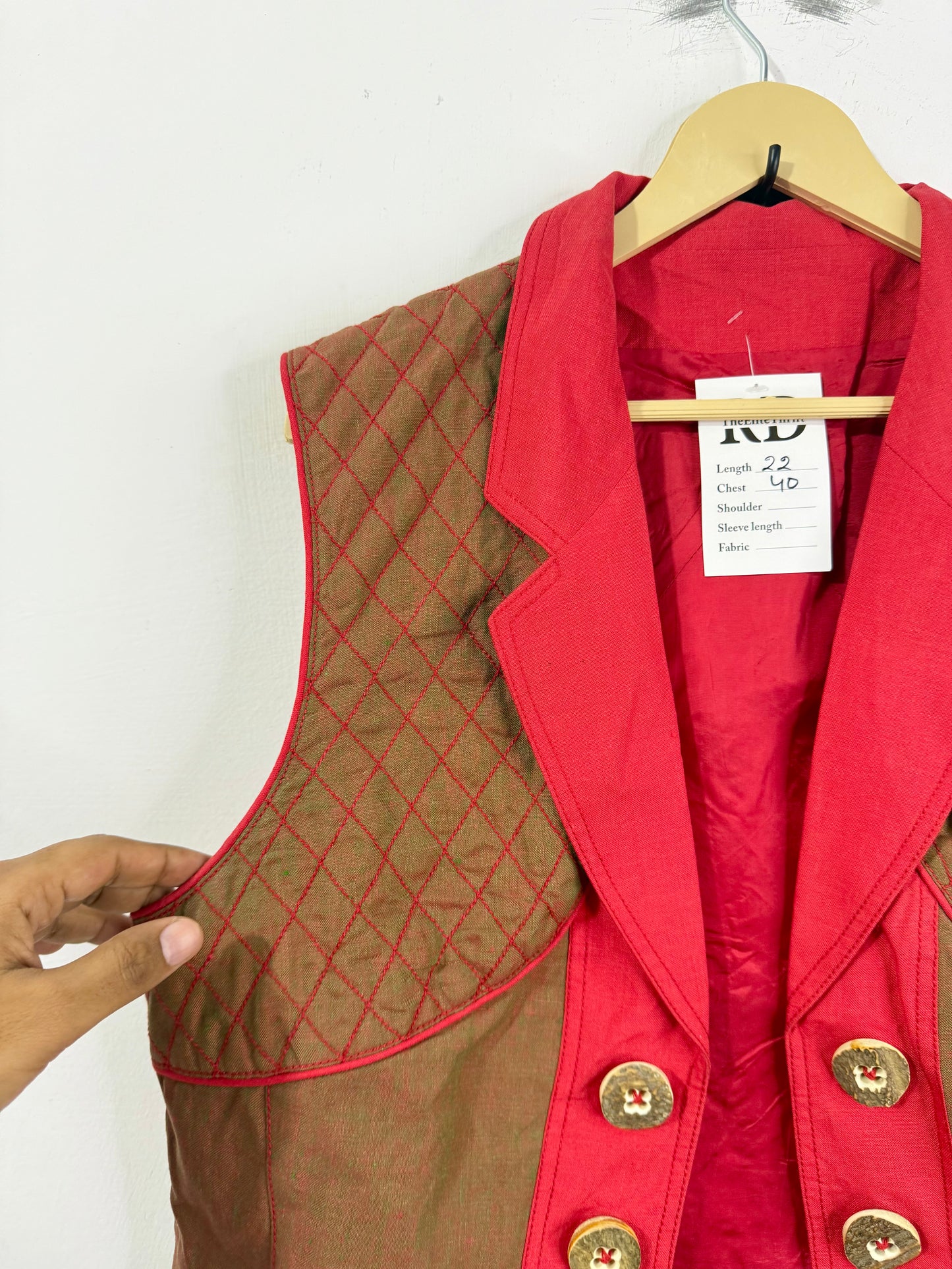 Cotton Vintage Vest
