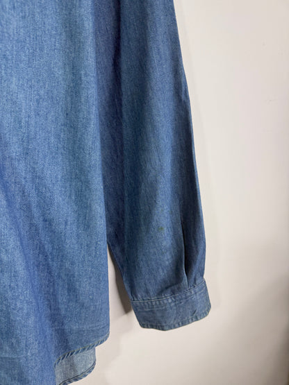 Rafaella Embroidered Denim Shirt