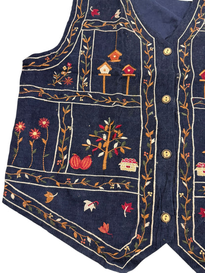 Embroidered Vest