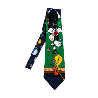 Looney Tunes Mania Vintage Silk Tie