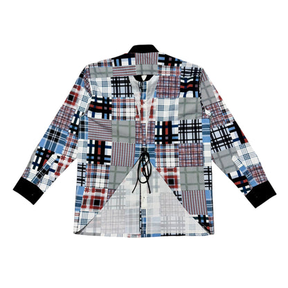 The Reveal Plaid Women’s Cotton Shirt (its Backless)